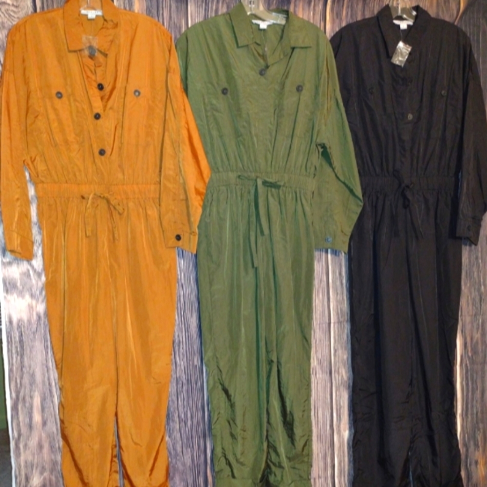 2/$20 NWOT Ladies Nylon Jumpsuits